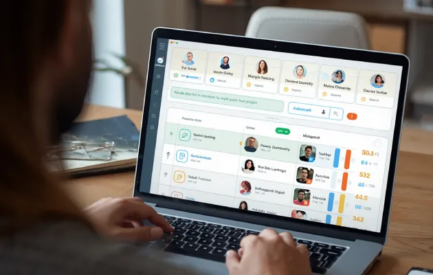 project and time tracking software for monitoring project workloads and work hours